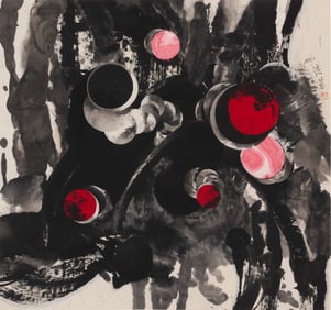 Hang Faji (b. 1946), "Meridian #1," 1988