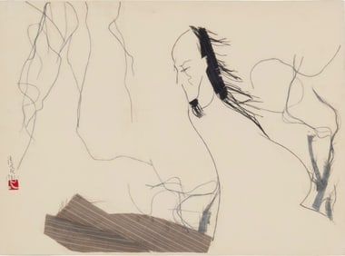 Hang Faji (b. 1946), "Cao Xueqin," 1982