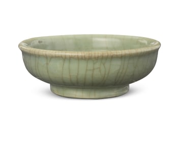 A Chinese celadon porcelain bowl