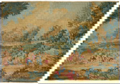 A Flemish Baroque tapestry