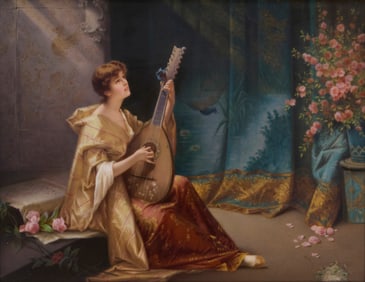 A Berlin (KPM) porcelain plaque