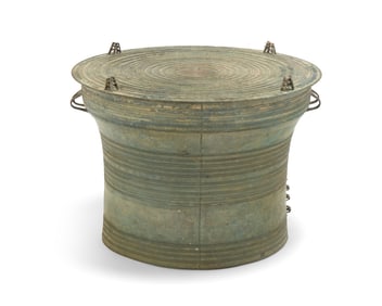 A Dong Son-style bronze rain drum