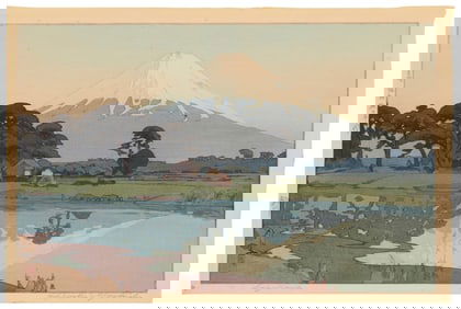 Hiroshi Yoshida (1876-1950), "Suzukawa," 1935