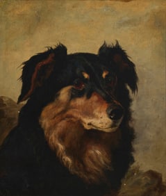 Attributed to Alfred Wheeler (1851-1932), Shetland sheepdog