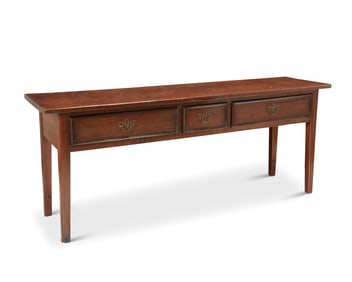 A George III mahogany server