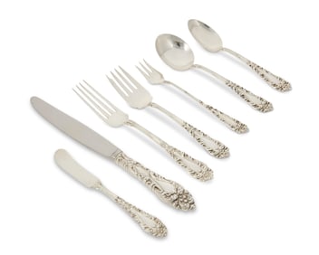 An Amston sterling silver 'Athene' flatware service