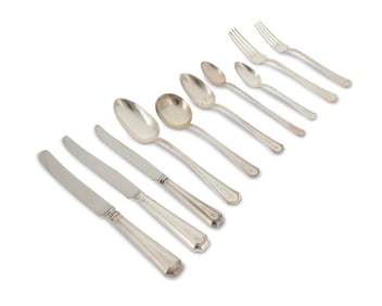 A Durgin sterling silver 'Fairfax' flatware service