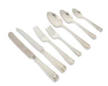 A Gorham sterling silver 'Etruscan' flatware service