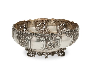A Howard & Co. sterling silver center bowl