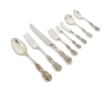 A Reed & Barton sterling silver 'Francis I' flatware service