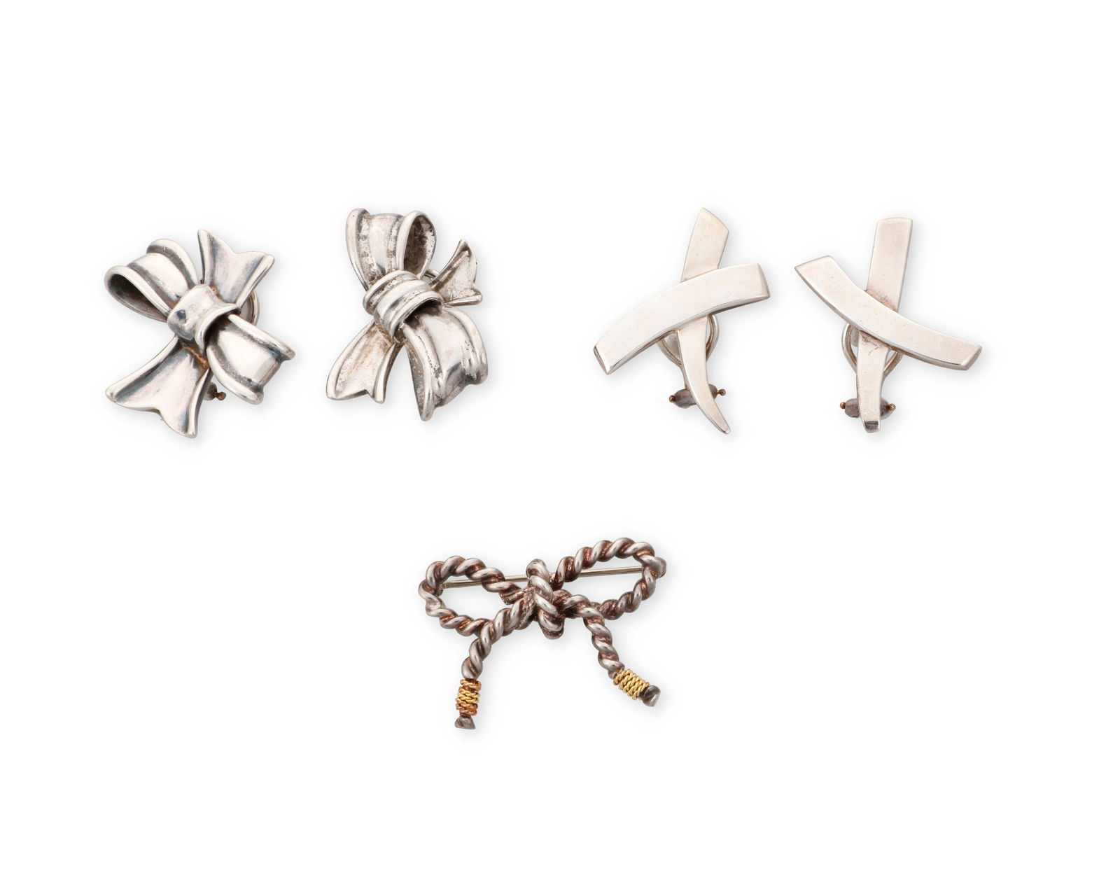 Tiffany & Co.: A Group of Vintage Sterling Silver Jewelry (1 of 2)