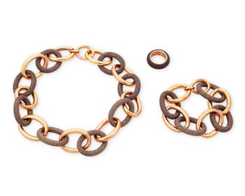 Pesavento: A Group of 'Polvere Di Sogni' Sterling Silver Jewelry