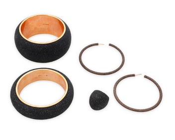 Pesavento: A Group of 'Polvere Di Sogni' Sterling Silver Jewelry