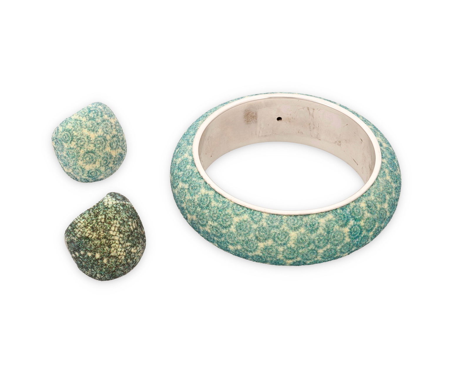 Pesavento: A Group of 'Polvere Di Sogni' Sterling Silver Jewelry (1 of 2)