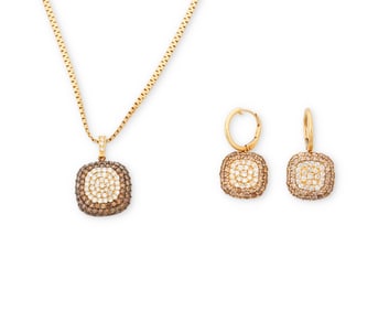 Effy: An 18K Gold, Diamond and Colored Diamond Set