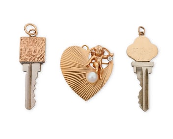 A Group of Gold Jewelry