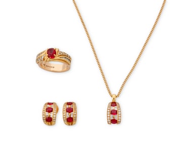 A Gold, Ruby and Diamond Suite