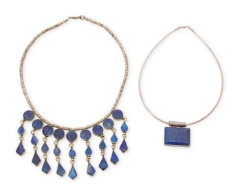 Two Lapis Lazuli Necklaces