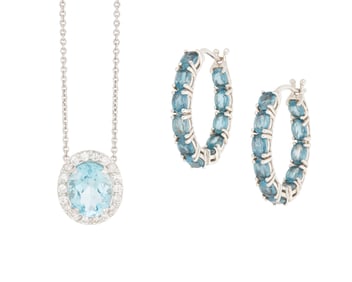 A Group of Gem-Set Jewelry