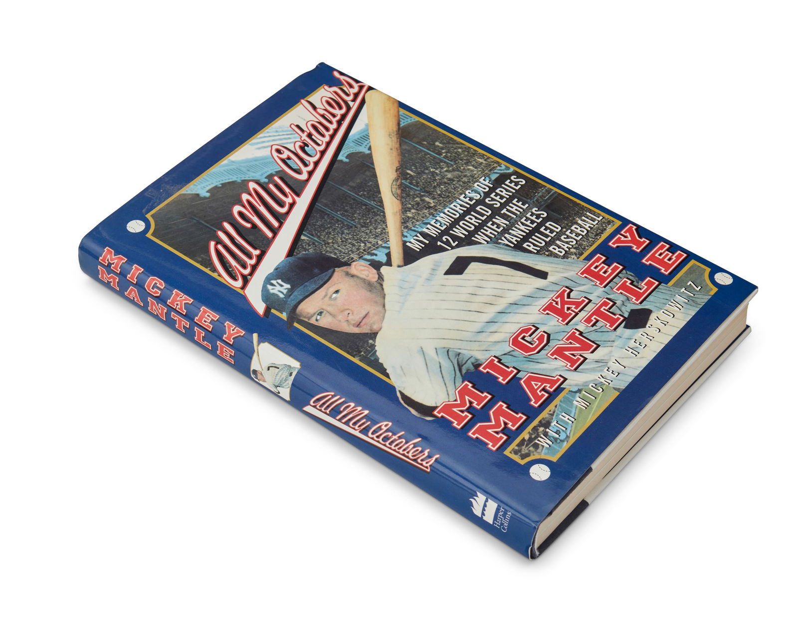 Mickey Mantle Autographed Book: "All My Octobers" (1 of 5)