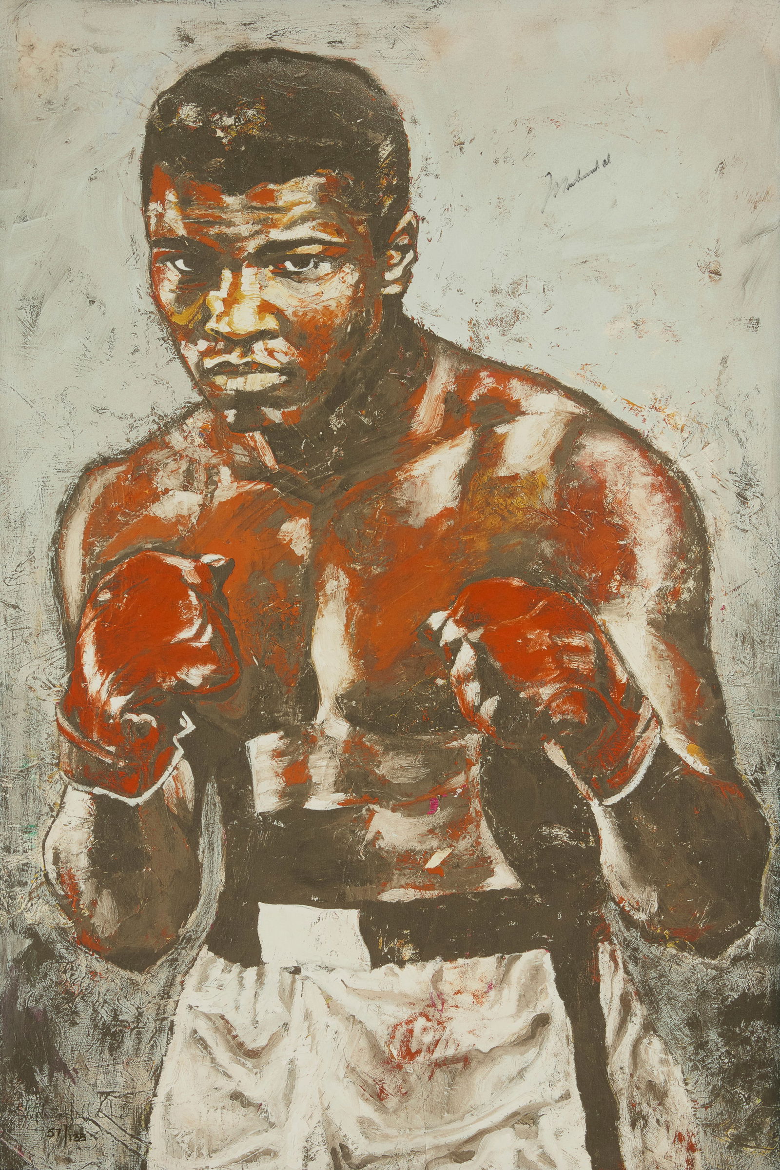 Stephen Holland (b. 1941), "The Greatest of All Time" (1 of 7)