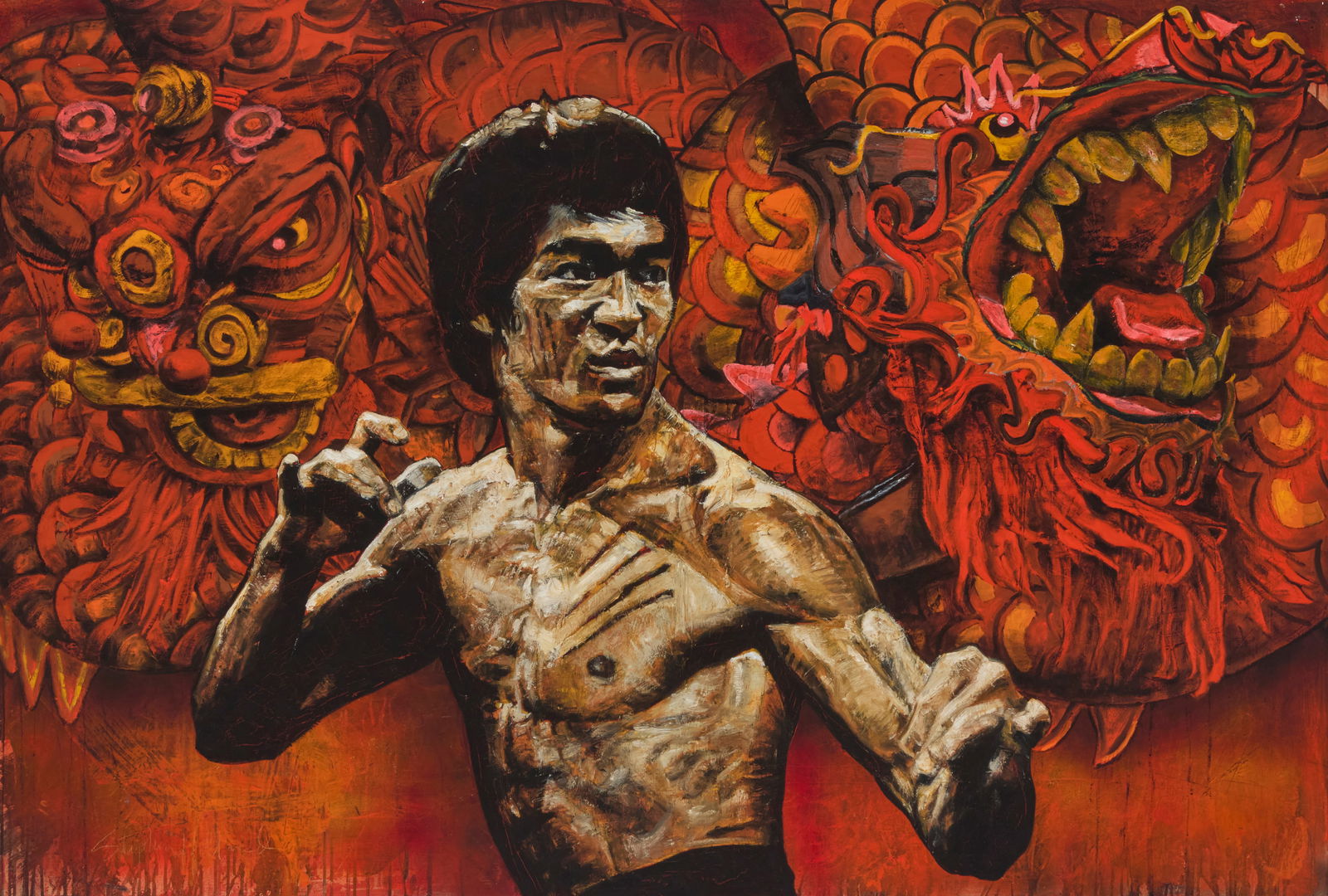 Stephen Holland (b. 1941), "Bruce Lee," 2005 (1 of 5)