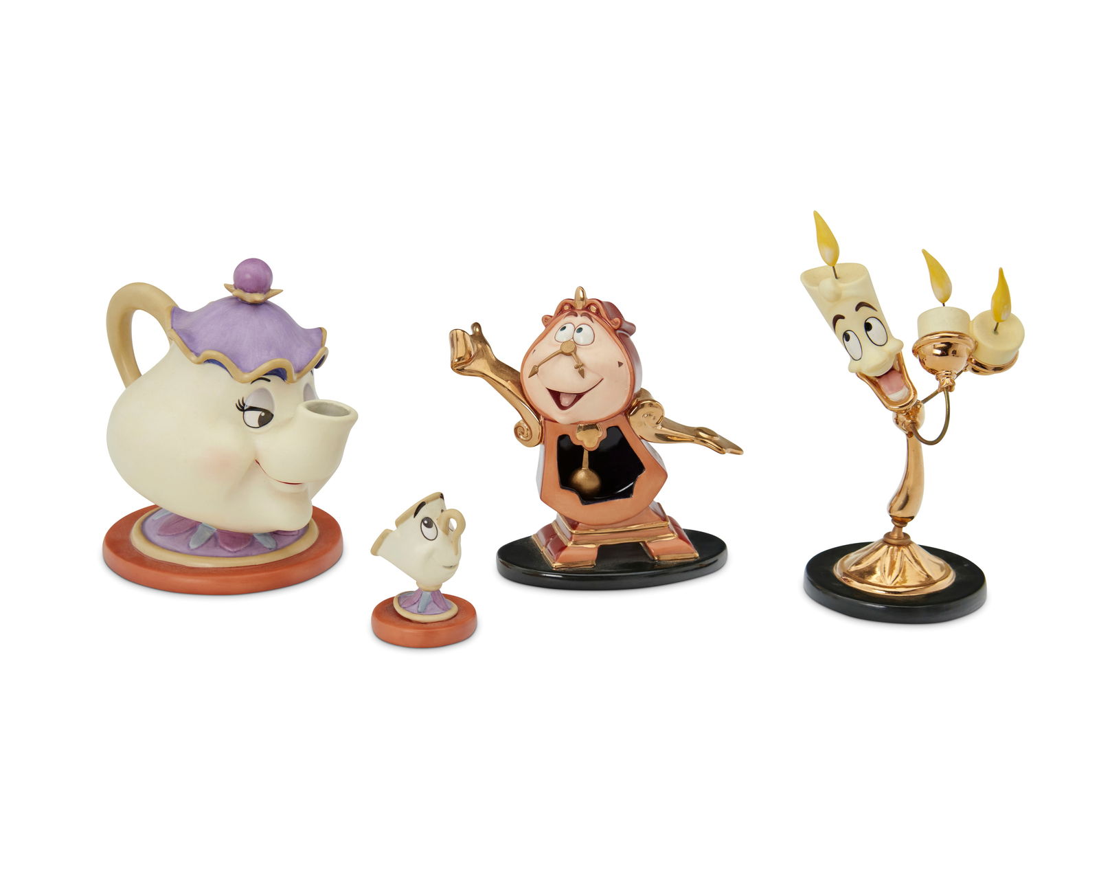 Walt Disney Classics Collection Figurines from Disney's "Beauty and the Beast" (1 of 14)