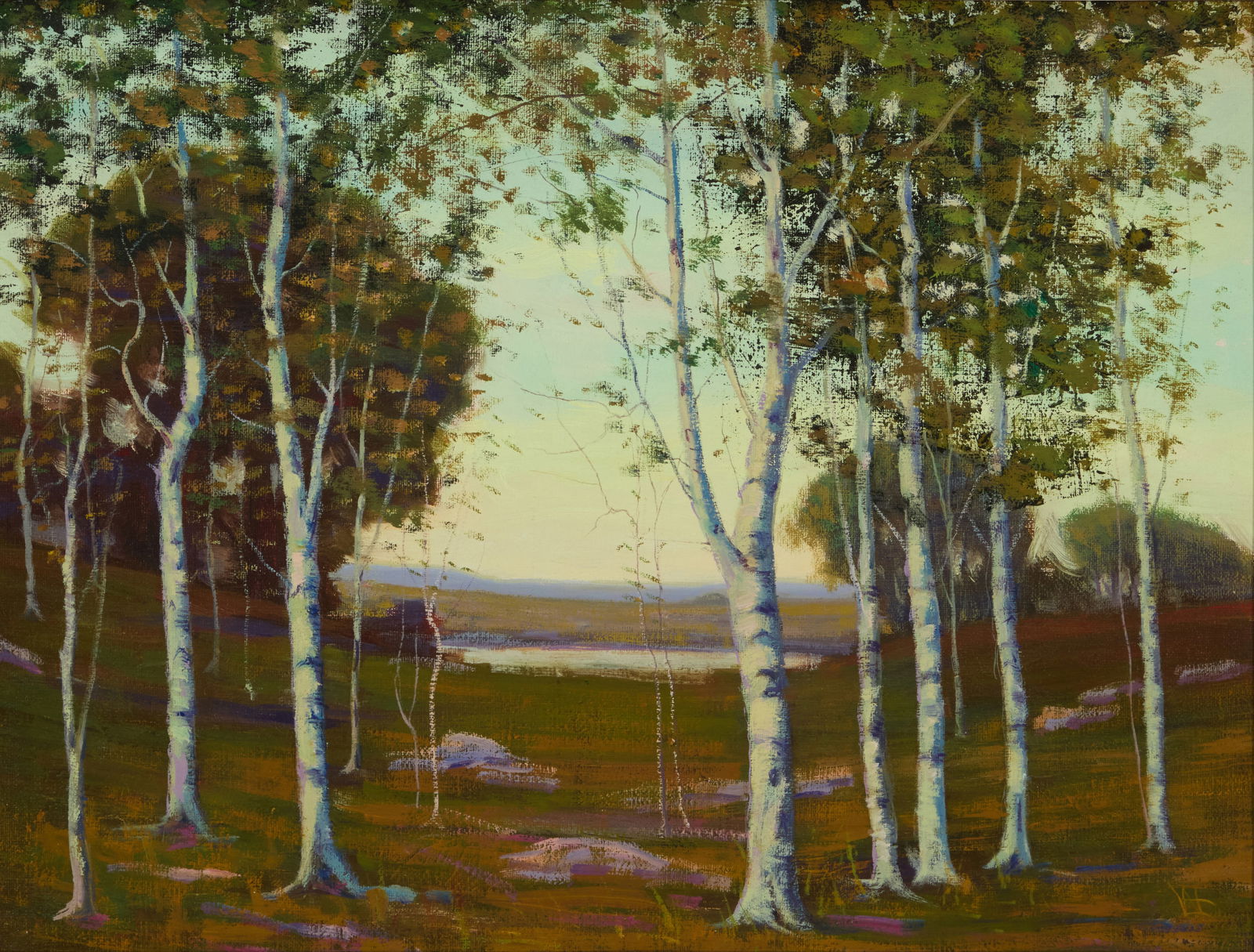 Edmund Henry Wuerpel (1866-1958), "Birch Grove," 1926 (1 of 6)