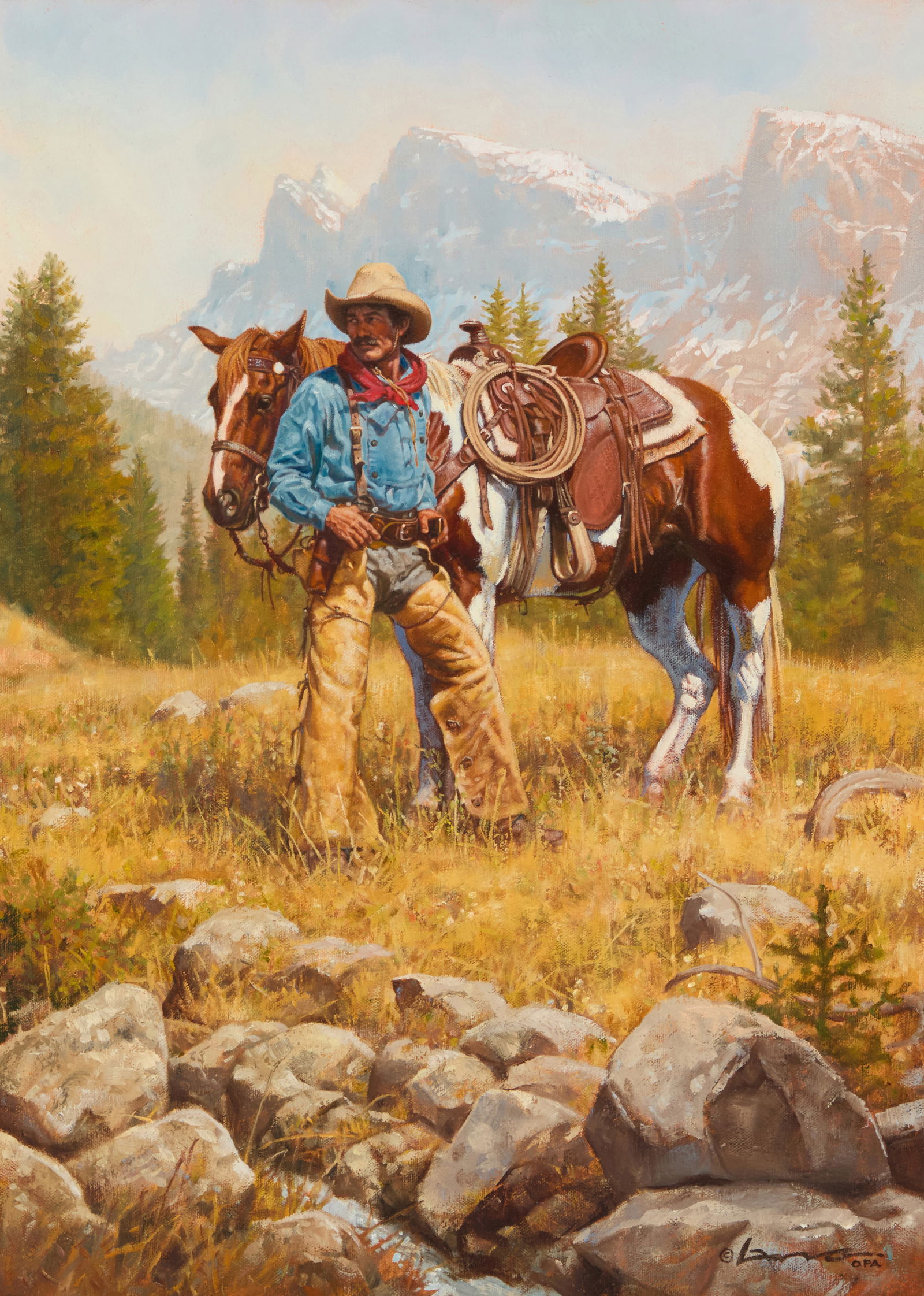 Steven Lang (b. 1960), "God's Country" (1 of 7)