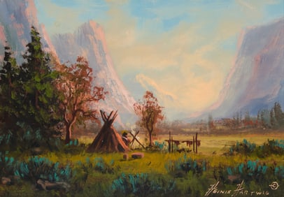 Heinie Hartwig (b. 1937), "Campfire"