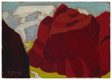 Conrad Buff (1886-1975), Mountain landscape