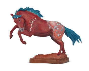 Gabe Gabel (20th century), "Rising Wind [Skyhorse Variation]," 1995