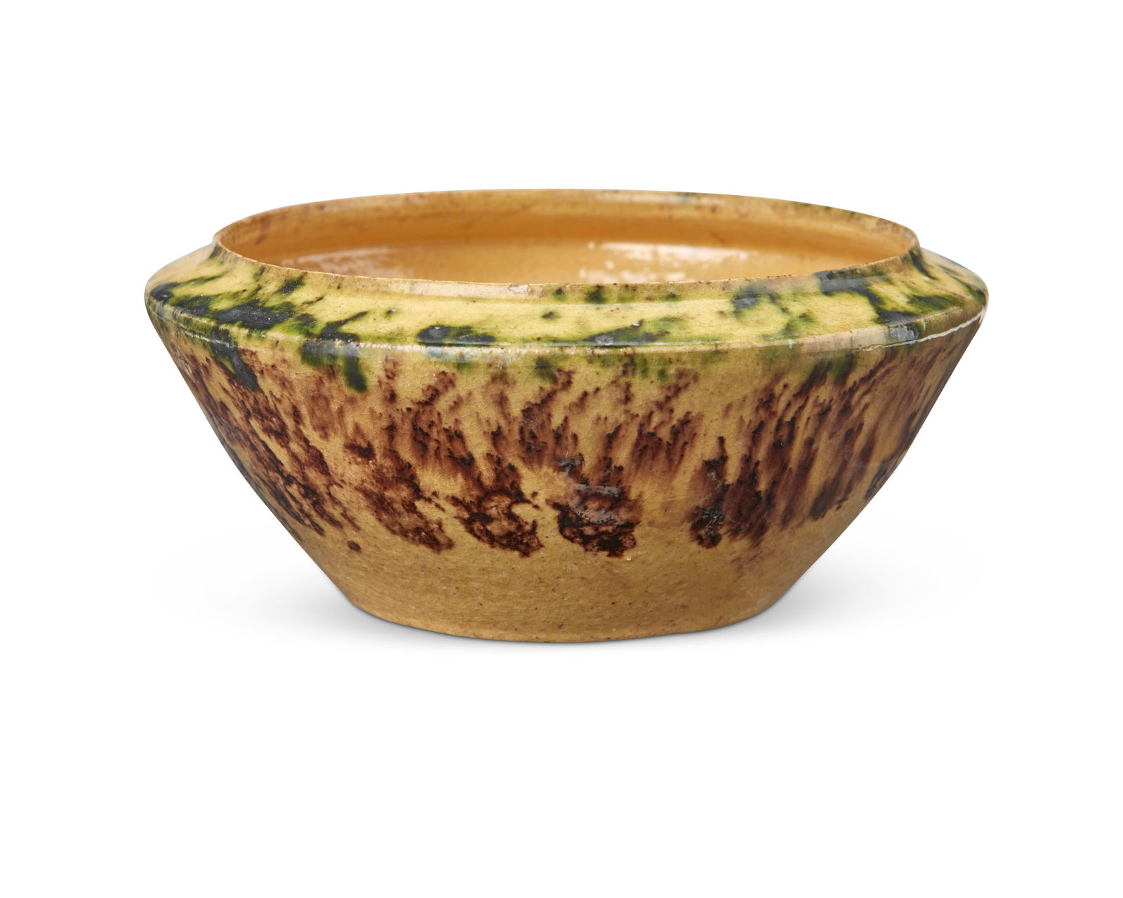 George E. Ohr (1857-1918), A small glazed earthenware bowl, early 20th century (1 of 5)