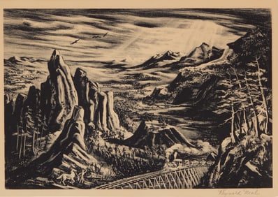 Reginald Neal (1909-1992), "The Gold Train," 1945