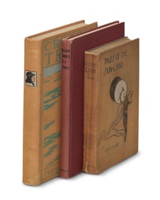 Three Western books illustrated by Maynard Dixon (1875-1946) & Frederic Remington (1861-1909)