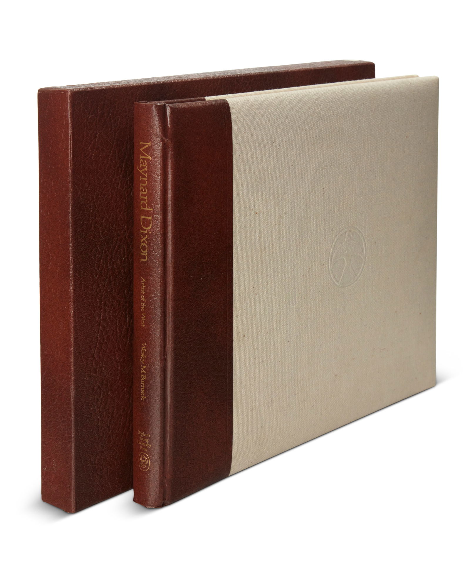 "Maynard Dixon: Artist of the West," 1974: "Maynard Dixon: Artist of the West"Hardcover book in slipcaseBurnside, Wesley M. "Maynard Dixon: Artist of the West." Provo, Utah: Brigham Young University Press, 1974Edition: 160/250Signed by the Aut