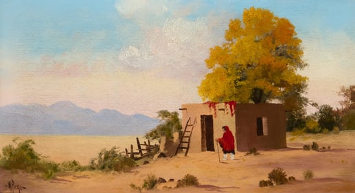 Willard Page (1885-1958), "Adobe Hut"