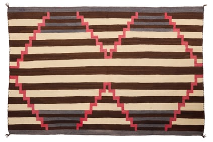 A Navajo Third Phase variant wearing blanket
