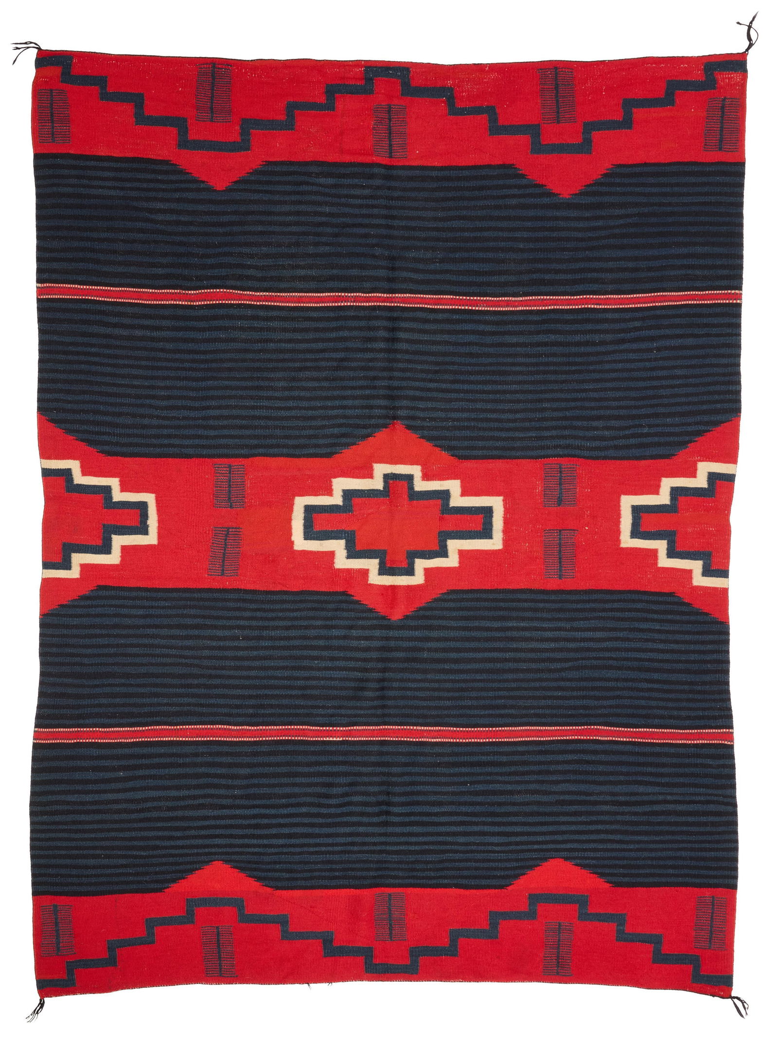 A Navajo Hubble Revival Moki-style textile (1 of 3)