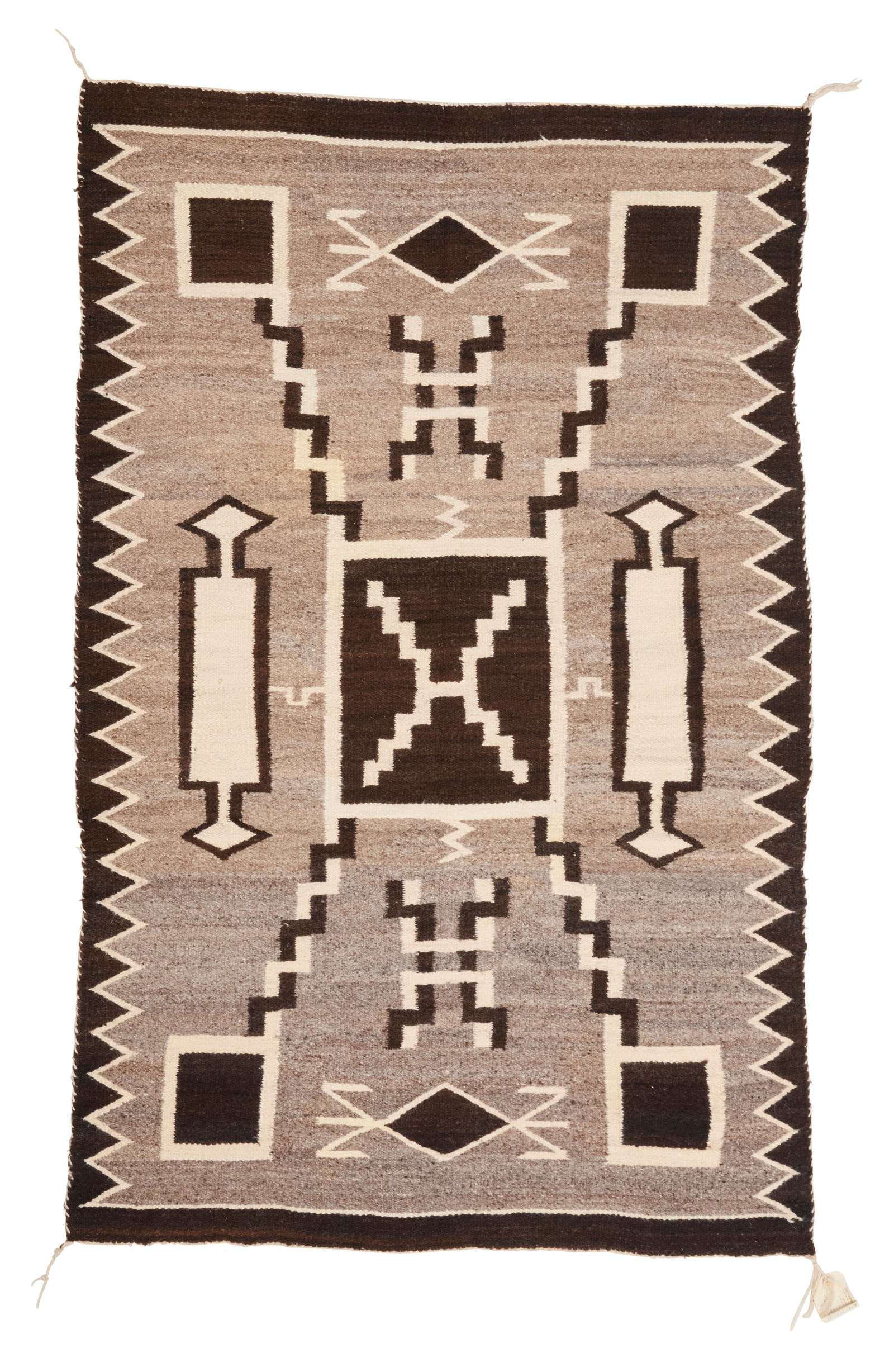 A Navajo regional storm pattern rug (1 of 4)