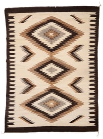 A Nellie Glasses Navajo regional rug