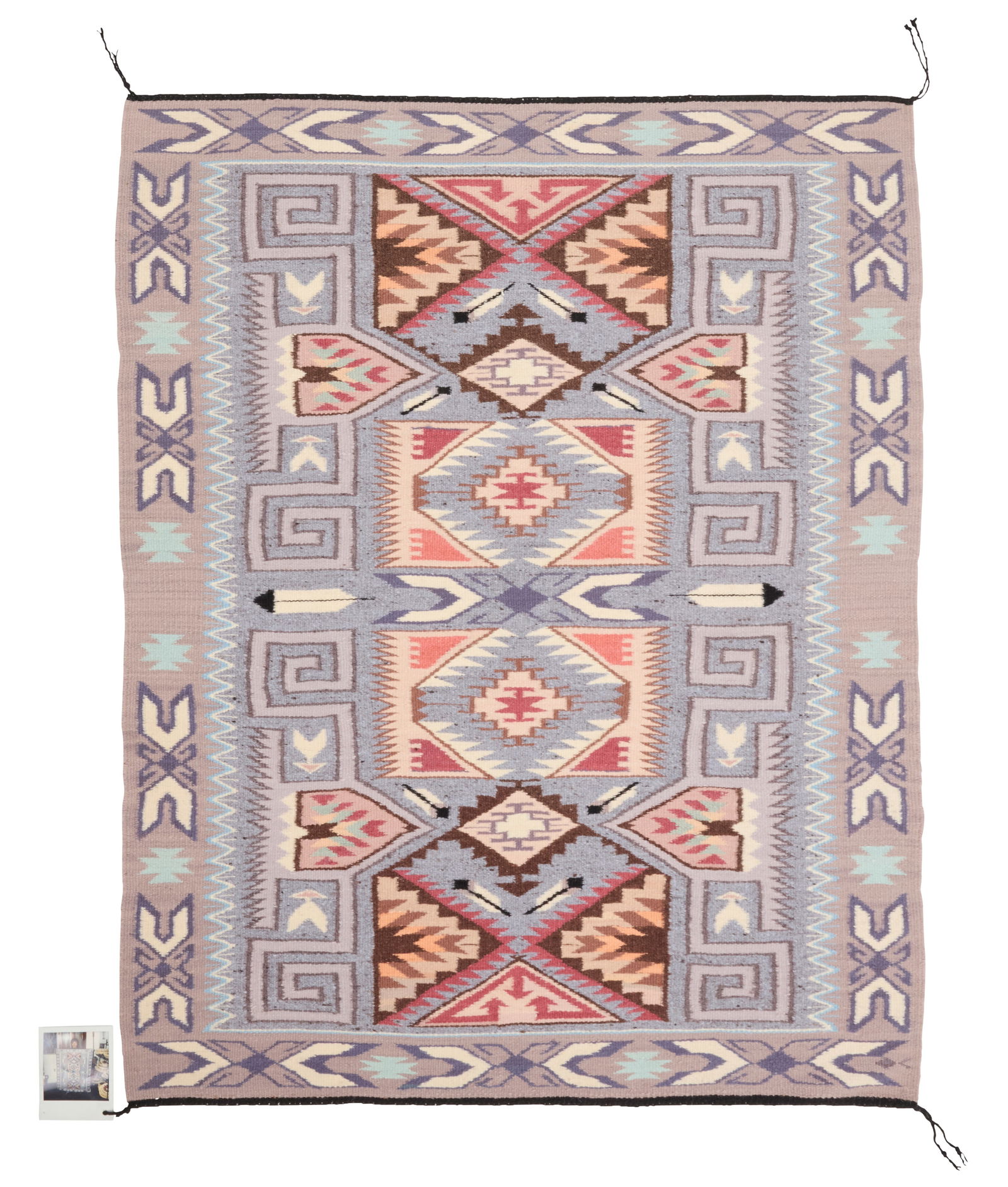 A Betty Scott Navajo Teec Nos Pos rug (1 of 4)