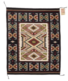 A Darlene Littleben Navajo Teec Nos Pos rug