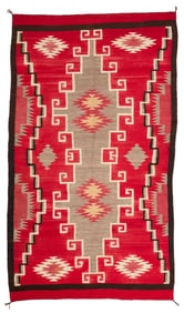 A Navajo Ganado rug