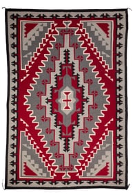 A Navajo Ganado rug
