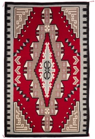 A Navajo Ganado rug