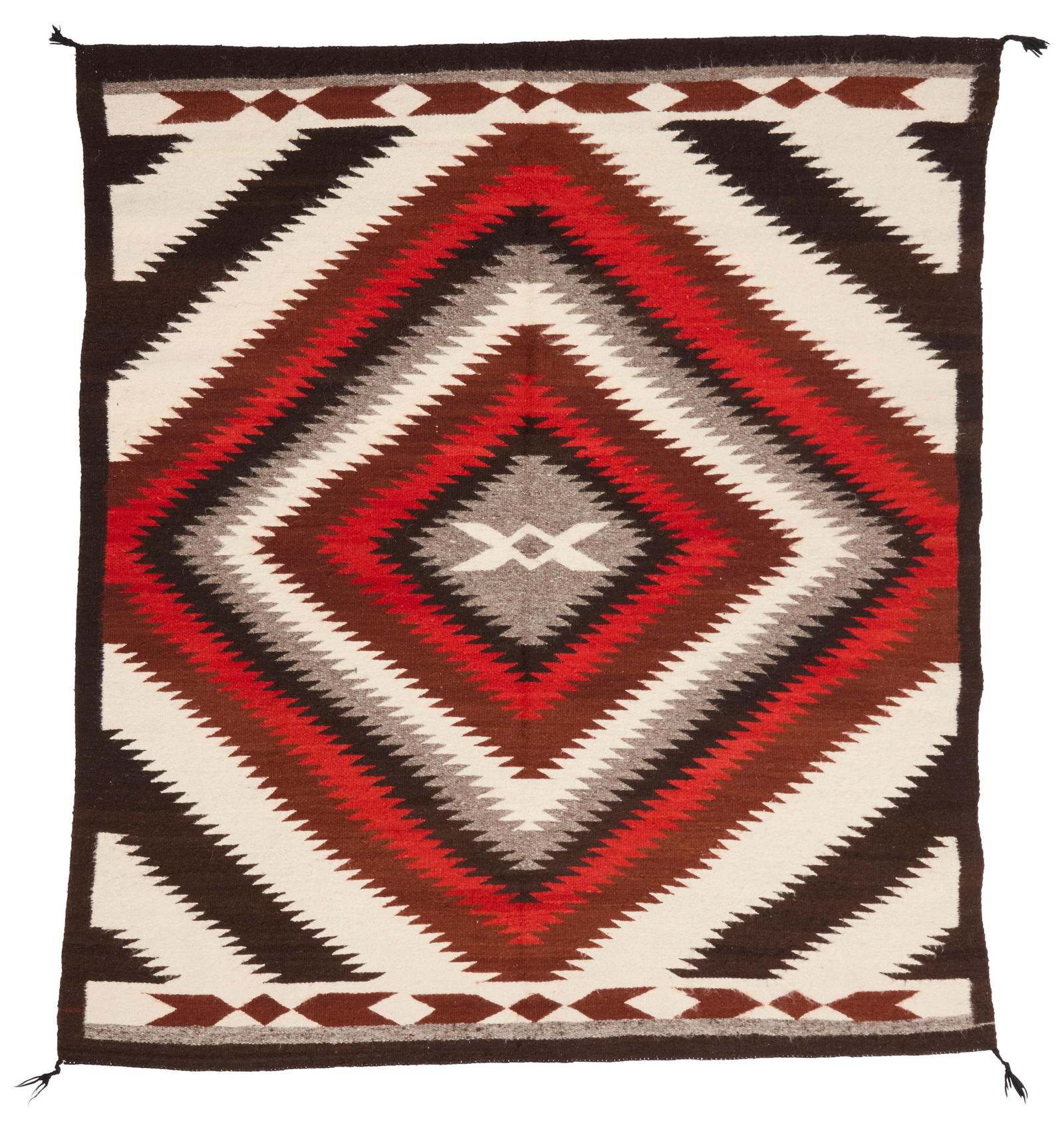 A Marilyn Manhiemes Navajo regional weaving (1 of 3)