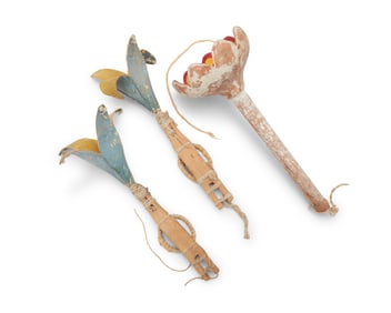 A group of Hopi Pueblo dance wands