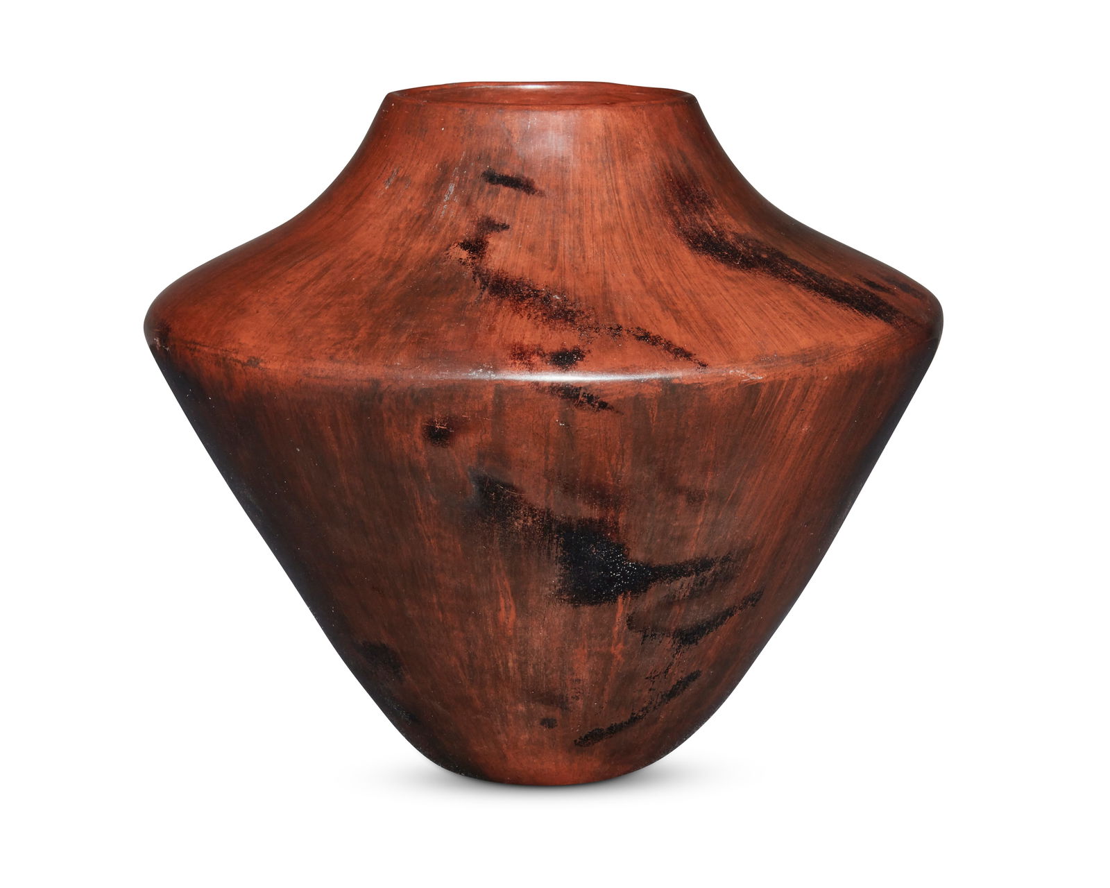 Alice Cling (b. 1946, Navajo/Dine), A redware pottery jar, late 20th/early 21st century (1 of 5)