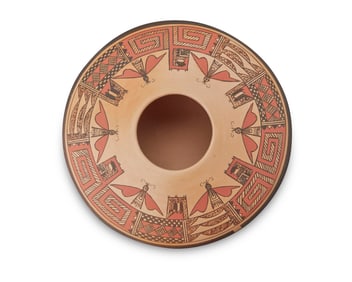 James Garcia Nampeyo (1958-2019, Hopi-Tewa), A polychrome pottery jar, late 20th/early 21st century